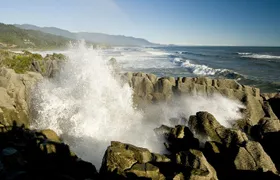 Punakaiki Blow Holes & Pancake Rocks Scenic Tour