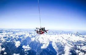 Tandem skydive 18,000ft above Franz Josef and Fox Glaciers