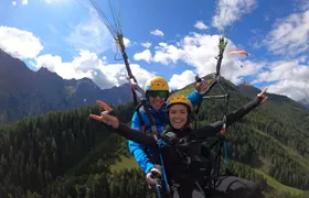Tandem Paragliding Flight in Neustift