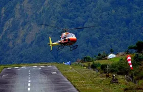 Helicopter Ride from Lukla Airport to Kathmandu