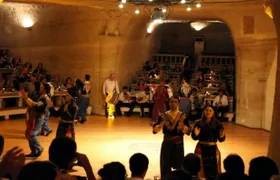 Turkish Night at cave restaurant in Cappadocia