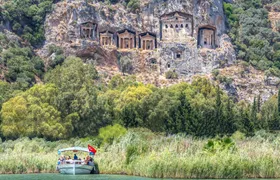 Dalyan riverboat tour with lunch and Iztuzu Beach visit