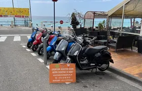 Vespa scooter rental to explore the French Riviera