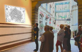 Leipzig City Tour 2.0: entertaining on the go mobile projections