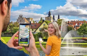 Self-guided digital scavenger hunt in Visby