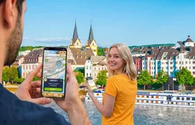 Self-guided digital scavenger hunt in Koblenz