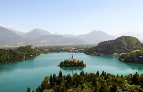 Half-day alpine escape to Lake Bled and Radovljica from Trieste