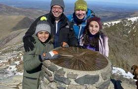 Summit of Snowdon hiking guided tour