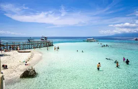 Swimming with Whale Sharks and Island-Hopping to Sumilon Island