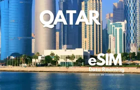 Qatar data eSIM from 0.5GB daily to 50GB for 30 days