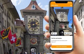 Bern exploration walking tour with smartphone game