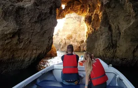 Ponta da Piedade grottos small-group boat tour