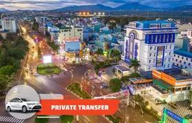 Private transfer between Pleiku Airport and Pleiku City Center