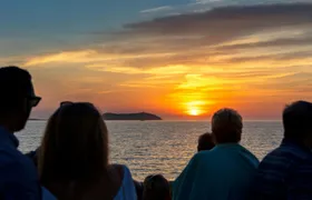 Ibiza sunset cruise with San Antonio visit