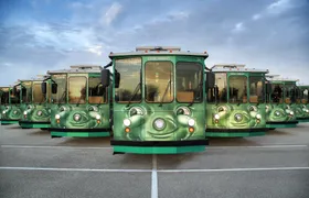 I-RIDE Trolley on International Drive in Orlando