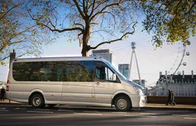 Private Minibus Arrival: Stansted to Central London