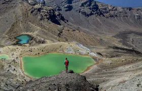 Return transfer to Tongariro Alpine Crossing from Tūrangi