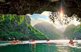 LAN HA BAY OVERNIGHT CRUISES (Less Tourist Area,Meals,Kayak,Bike)