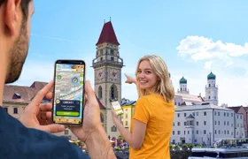 Self-guided digital scavenger hunt in Passau