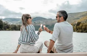 Private 1-hour Douro River solar boat cruise with wine tasting