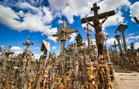 From Riga: Hill of Crosses & Jelgava Highlights