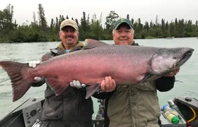 Full day Alaska Salmon Fishing on the Kenai Peninsula
