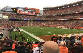 Cleveland Browns Football Game at Cleveland Browns Stadium
