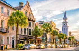 Historic Charleston downtown exploration tour game