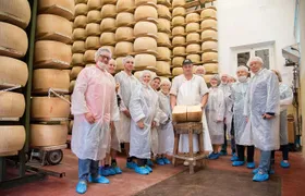 Guided group tour TastyBus: Parmesan Cheese and Parma Ham