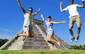 Chichen Itza, Private Cenote/Food Experience & the magic Izamal