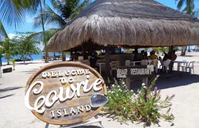 Puerto Princesa shore excursion to Luli, starfish, cowrie island