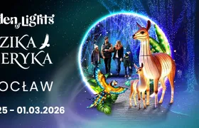 Wild America Garden of Lights exhibition at Zoo Wrocław