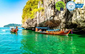 Lanta 4 Islands + Emerald Cave Snorkeling Tour