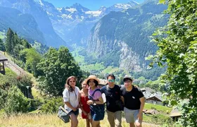 Visit a cute Alpine Farm full of animals in Wengen