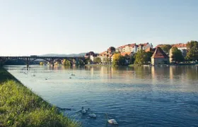 Villach self-guided city walk with audio guide