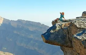 Nizwa Fort-Nizwa Souq-Misfah Al Arbyeen-Jebel Shams - Private Full Day Tour