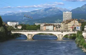 A local guide takes you in a guided tour of Grenoble