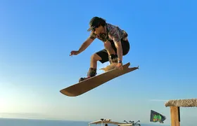 Sandboard activity in Iquique with transfer