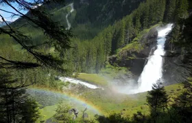 Scenic Drive to Krimml Waterfalls