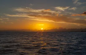 Napali sunset dinner sail Leila catamaran