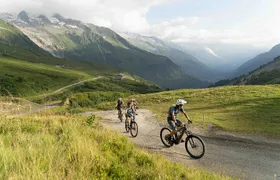 Discovery of a secret mountain pasture by electric mountain bike in Chamonix