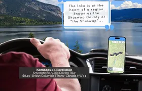 Smartphone Audio Driving Tour between Kamloops & Revelstoke