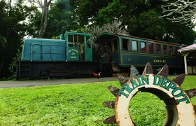 Luau Kalamaku Premier Gold Package with Train Ride Experience
