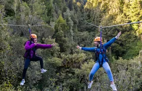 Rotorua’s Ultimate Zipline: 6 ziplines, 400 m Tandem, Cliff Walk