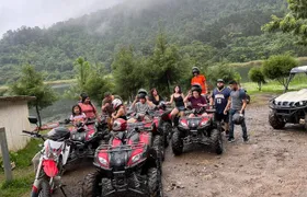 Guided ATV Tour Laguna Verde de Apaneca in El Salvador