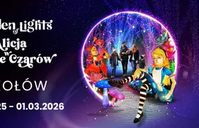 Alice in Wonderland Garden of Lights exhibition in Mikołów