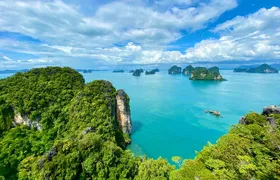Hong Islands Day Tour and 360 Viewpoint by Longtail Boat From Krabi