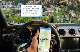 Smartphone Driving Tour b/w Breckenridge & Denver