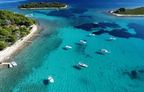 Blue lagoon & Trogir, 3 islands half day morning tour
