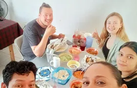 Proef de lokale cultuur bij een lokaal gezin in Merida